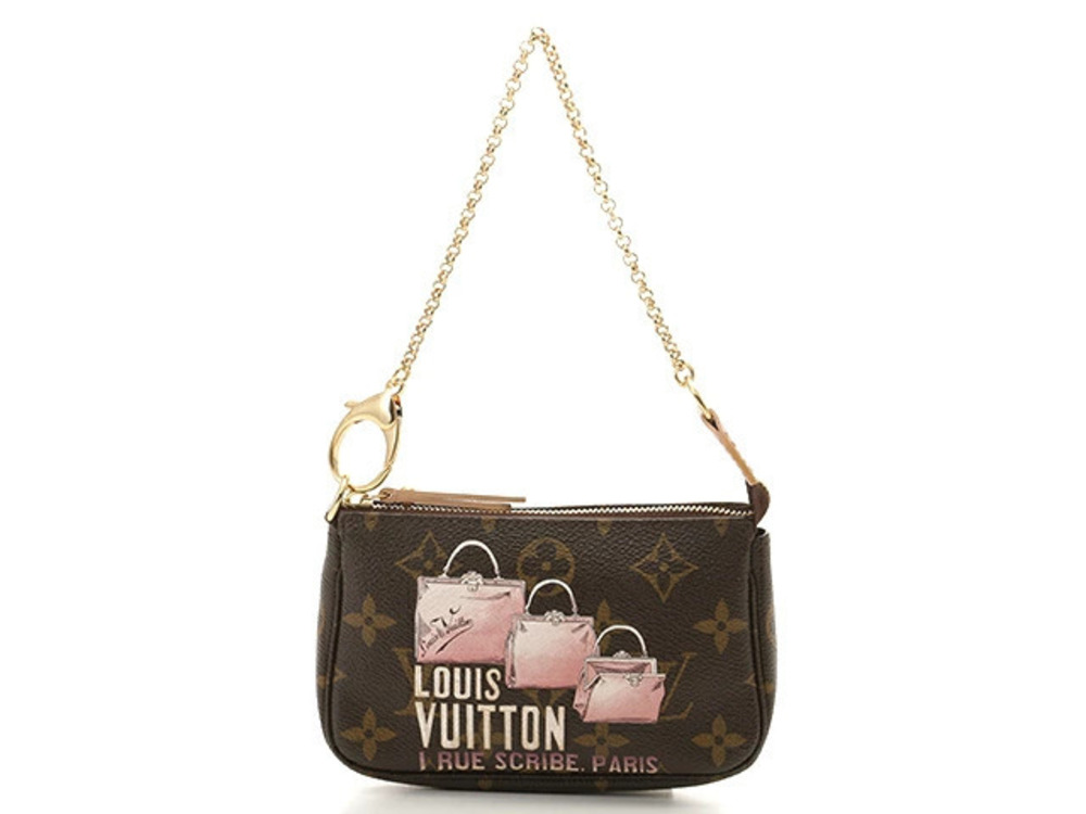 LOUIS VUITTON Accessory Pouch Clutch Monogram Bag